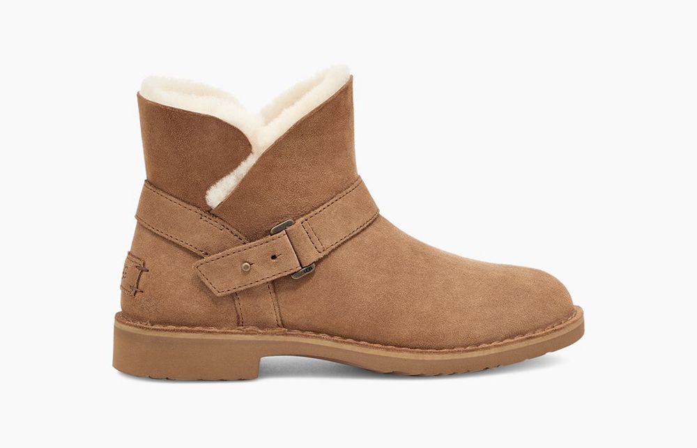 Ugg Classic Boots Canada - Ugg Women's Aubrielle Brown